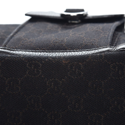 Gucci Monogram Abbey D Ring Tote Dark Brown 8 of 9