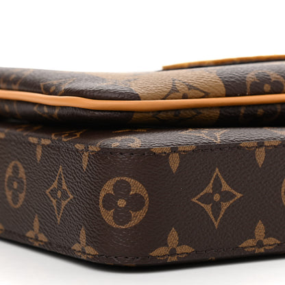 Louis Vuitton X NIGO Reverse Monogram Stripes Trio Messenger 11 of 13