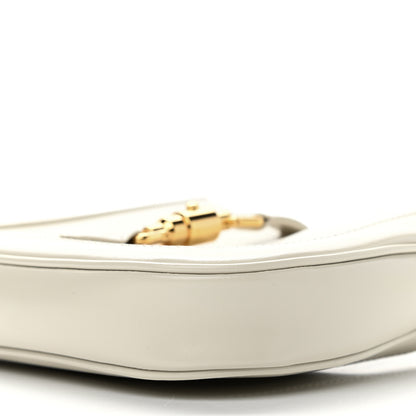 Gucci Boarded Dyana Lux Calfskin Mini Jackie 1961 Hobo Mystic White 10 of 11