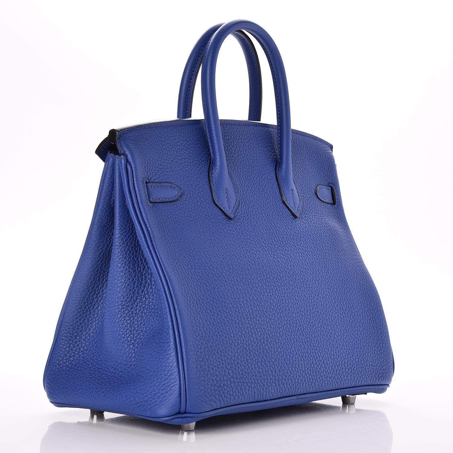 Hermes Togo Birkin 25 Bleu Electrique 3 of 34