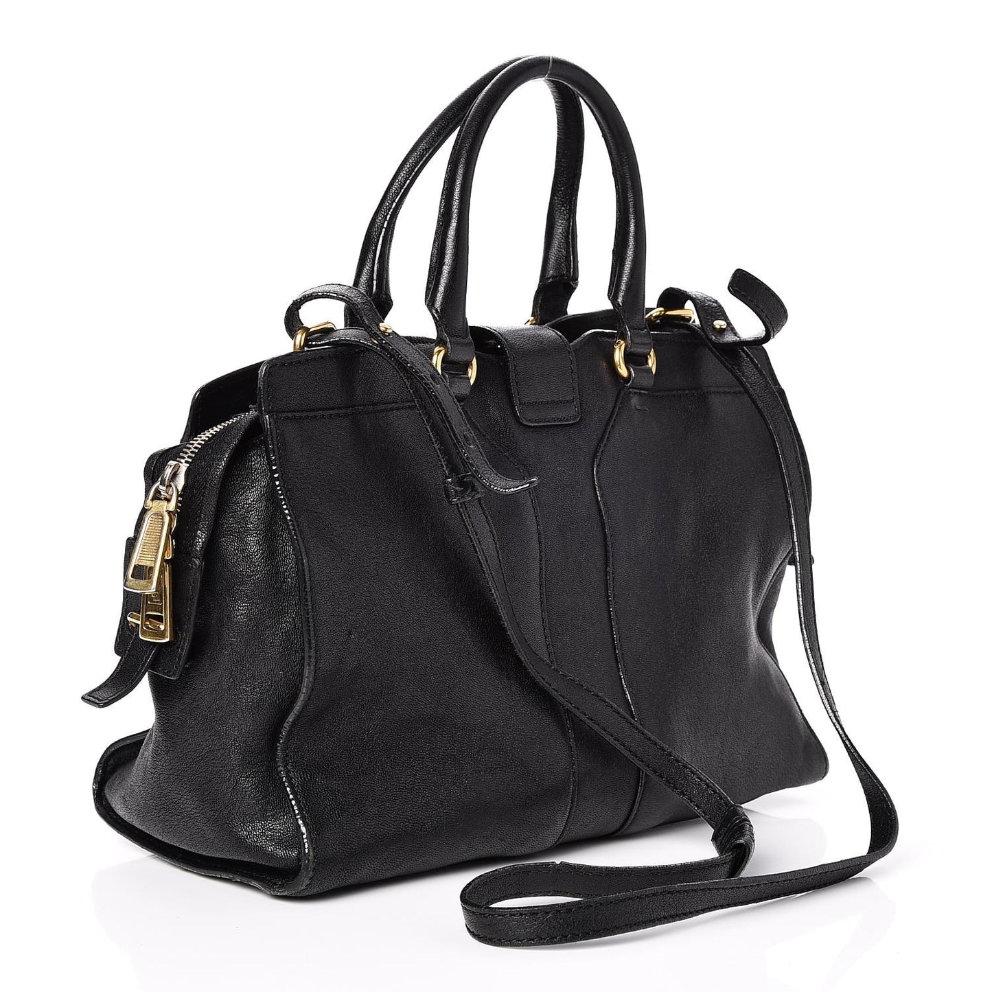 Sheepskin Small Cabas ChYc Black