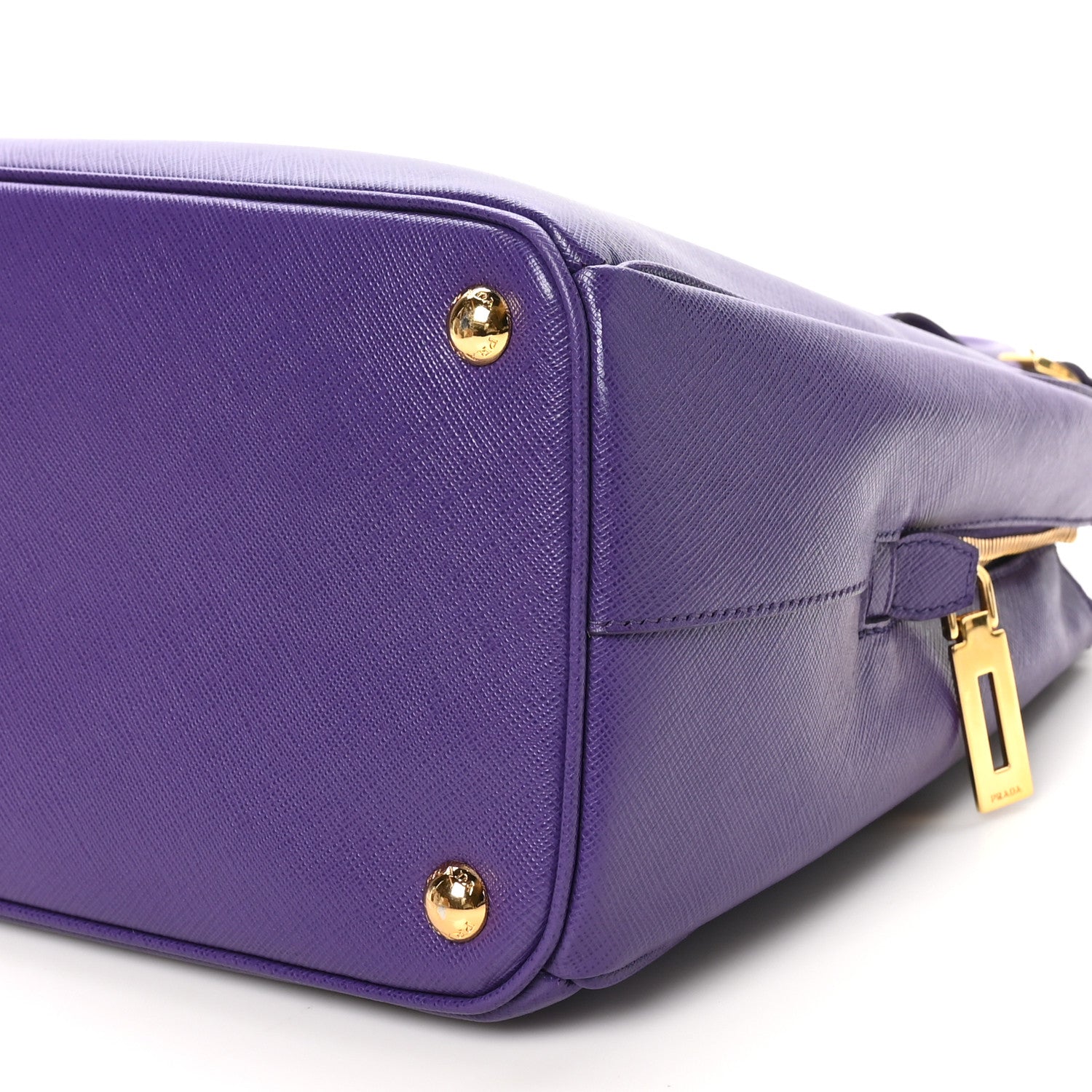 Prada Saffiano Lux Parabole Tote Viola 9 of 9