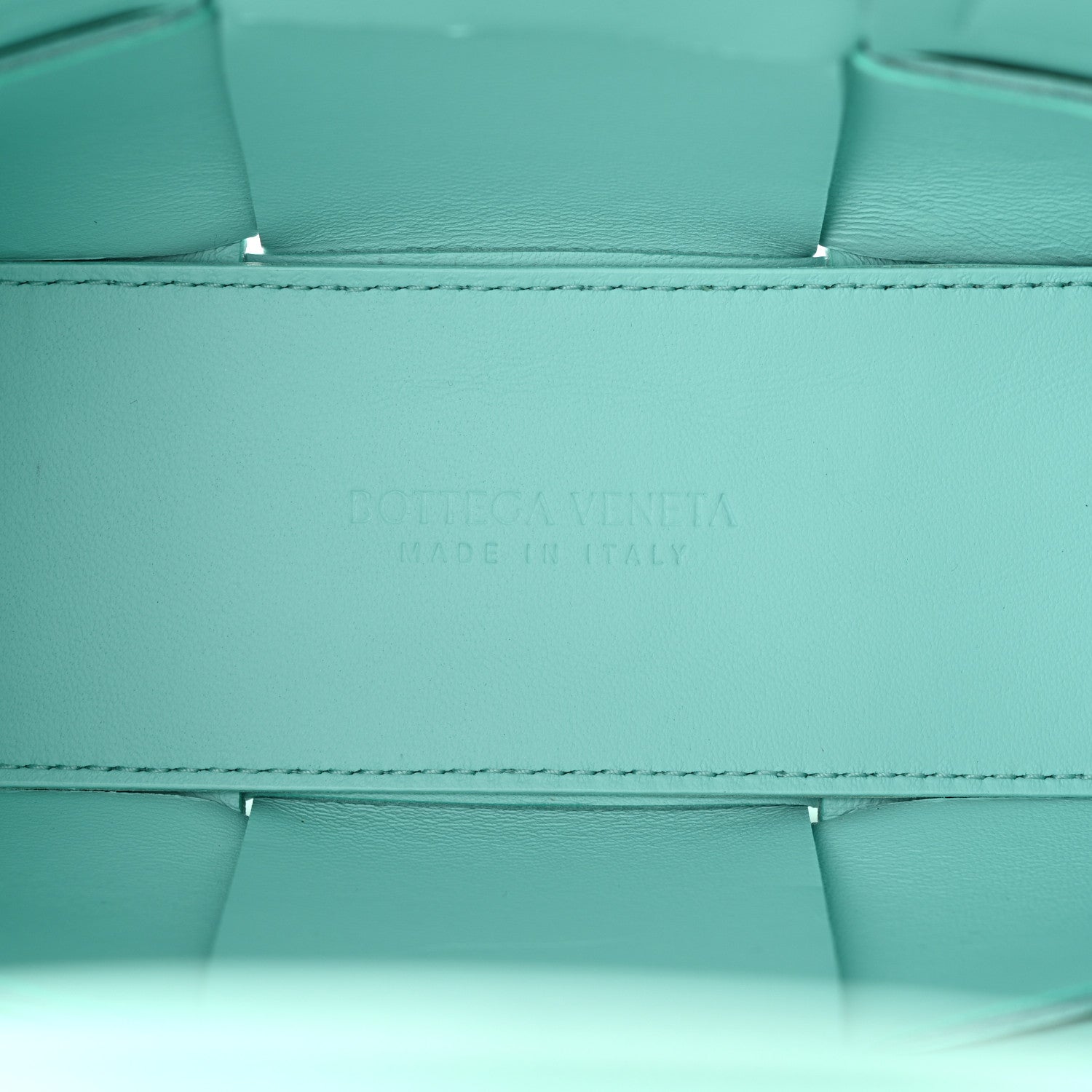 Bottega Veneta Lambskin Maxi Intreccio Candy Arco Tote Celadon 7 of 10