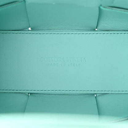 Bottega Veneta Lambskin Maxi Intreccio Candy Arco Tote Celadon 7 of 10