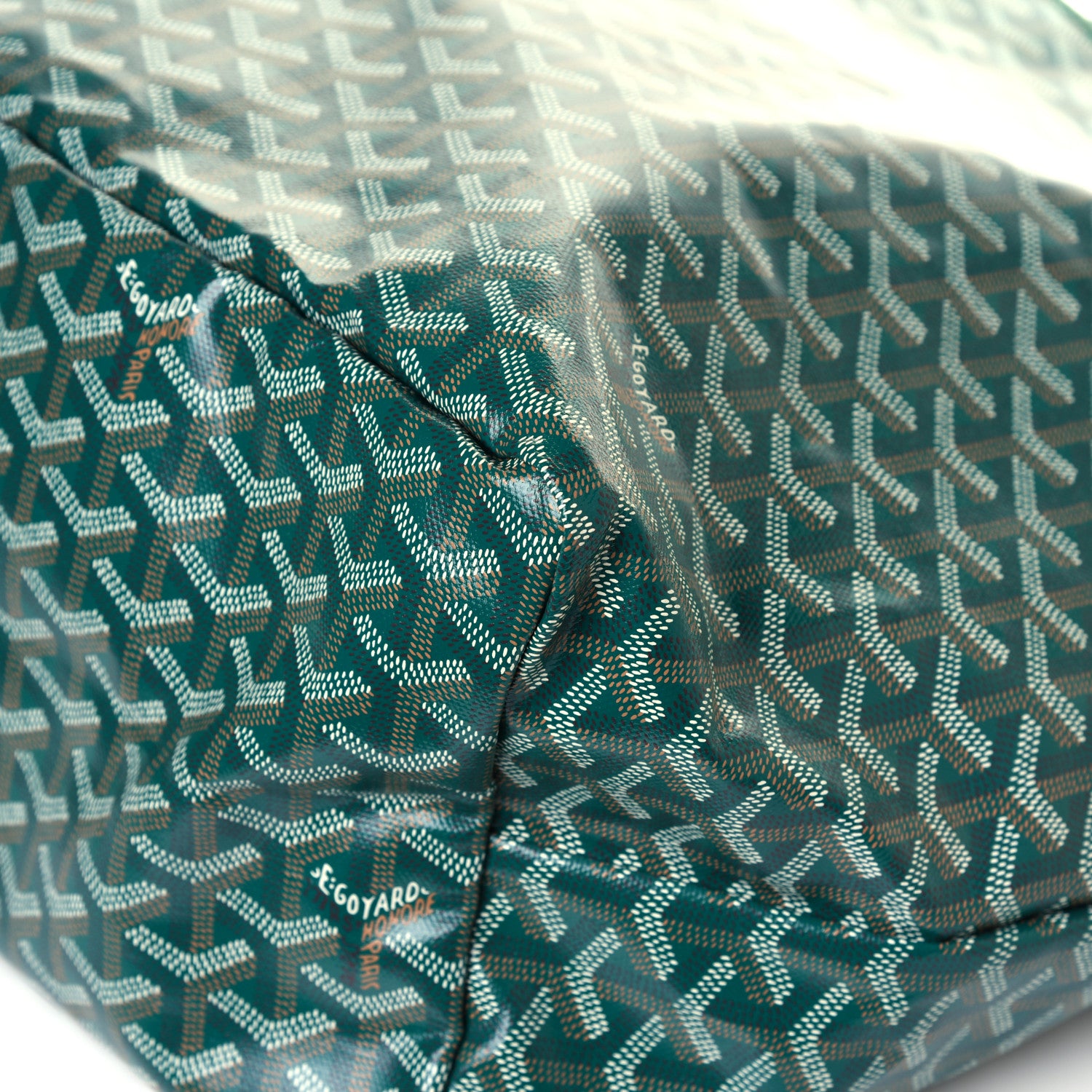 Goyard Goyardine Saint Louis GM Green 9 of 10