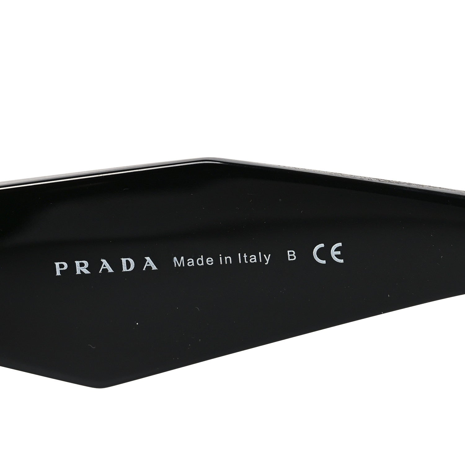 Prada Acetate Symbole Sunglasses SPR 17W Black 5 of 7