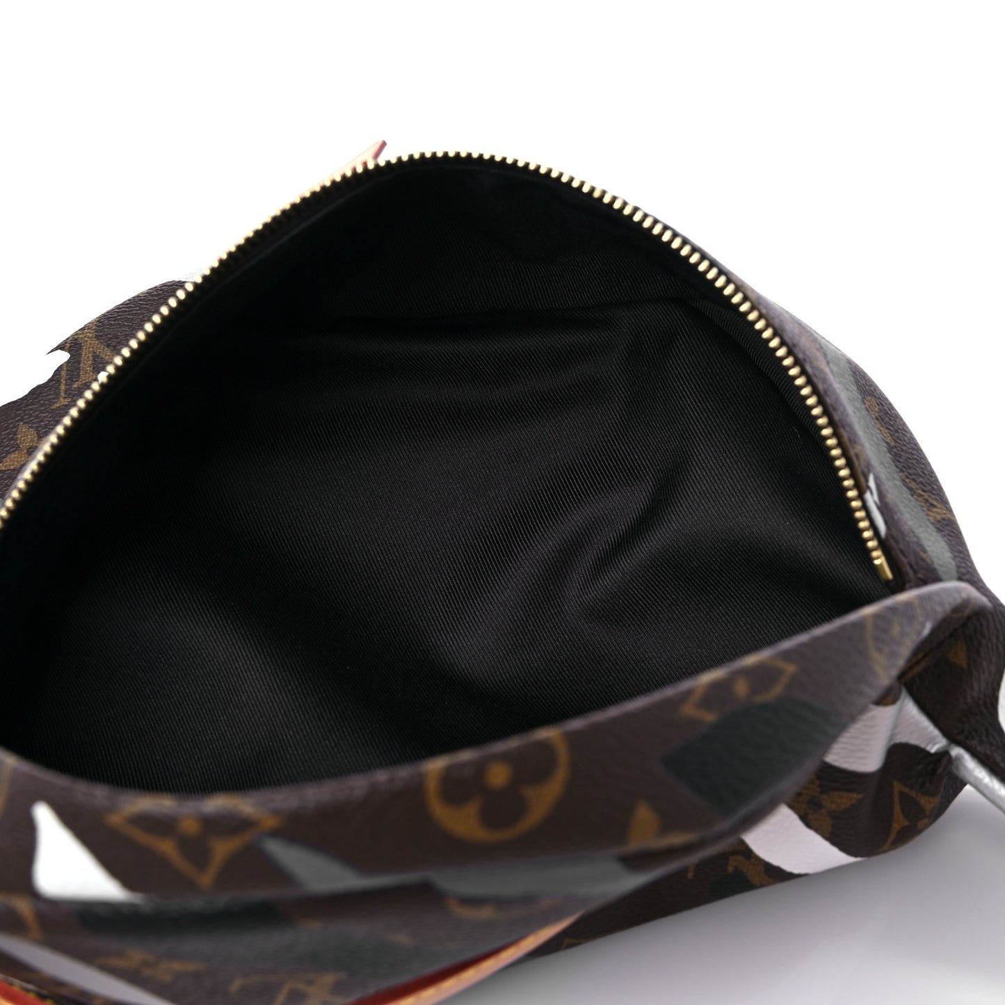 X LOL Monogram Bumbag Blue Silver