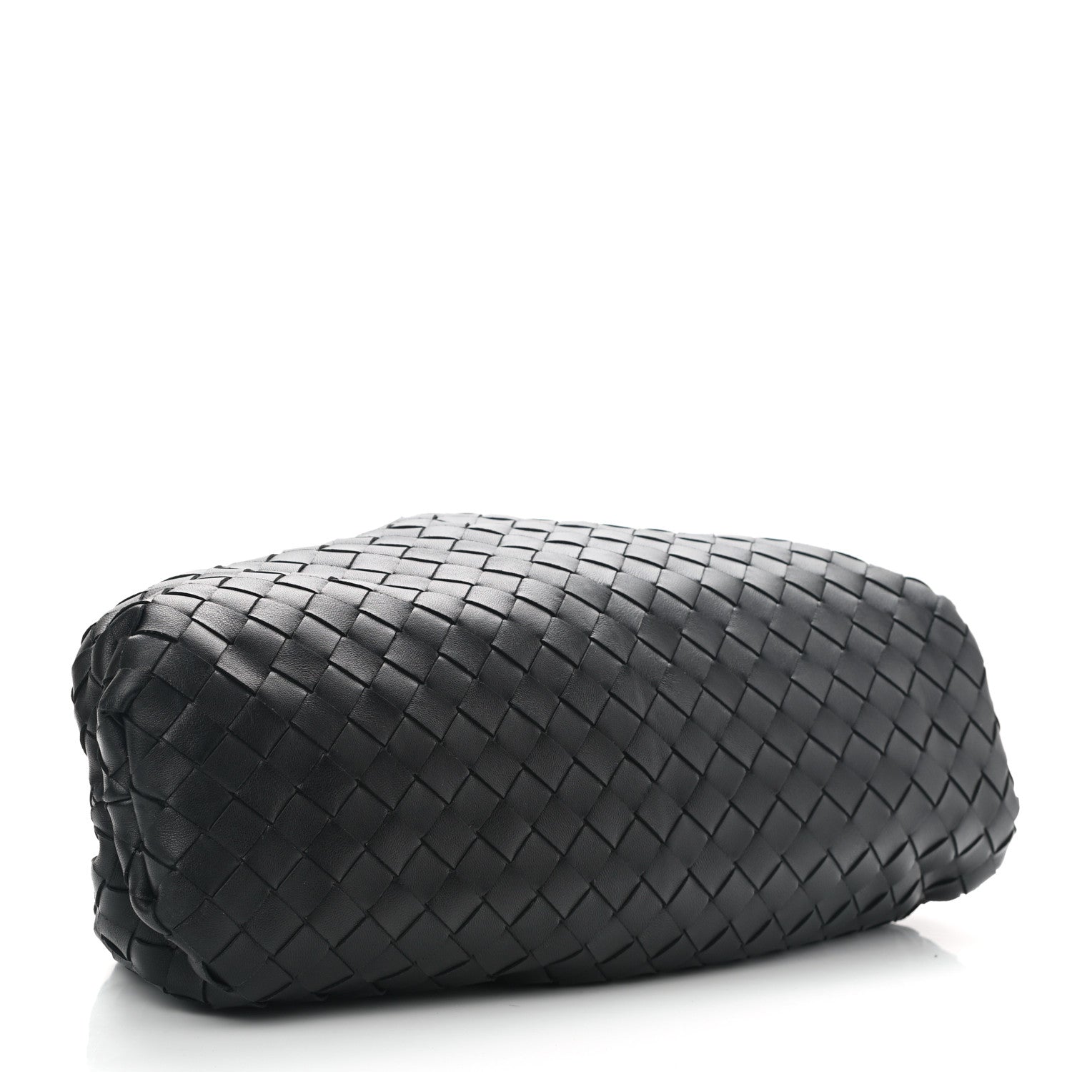 Bottega Veneta Nappa Maxi Intreccio The Pouch Oversized Clutch Black 4 of 11