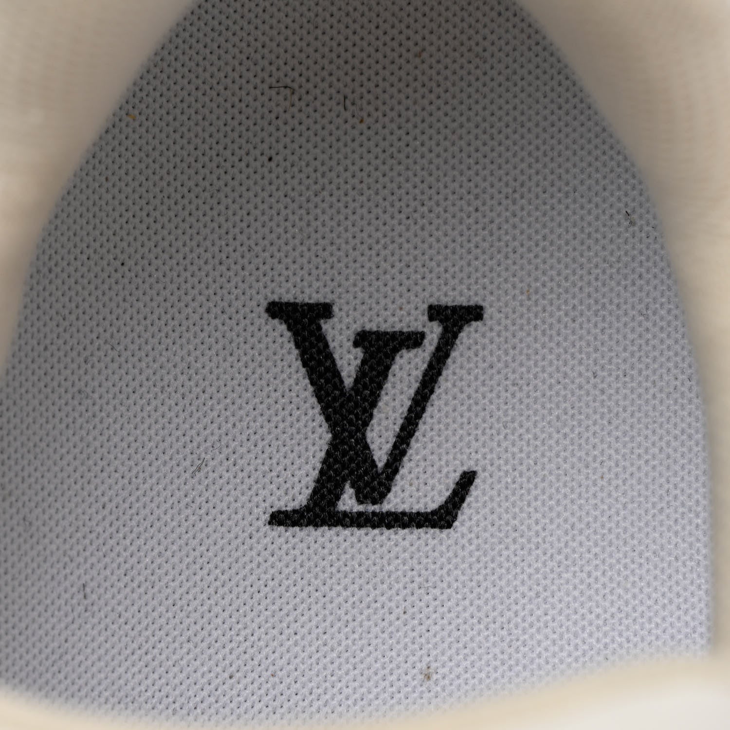 Louis Vuitton X NIGO Calfskin Printed Monogram LV Trainer Sneakers 7.5 White 7 of 13
