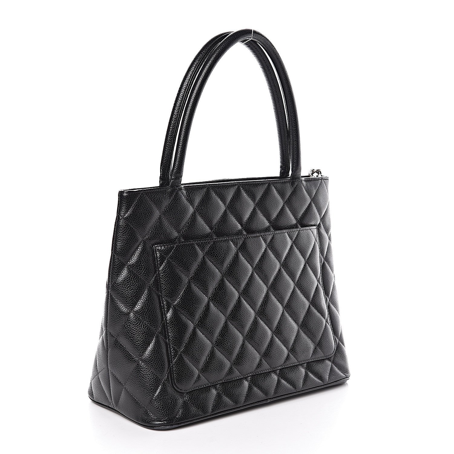 Chanel Caviar Quilted Medallion Tote Black 3 of 11