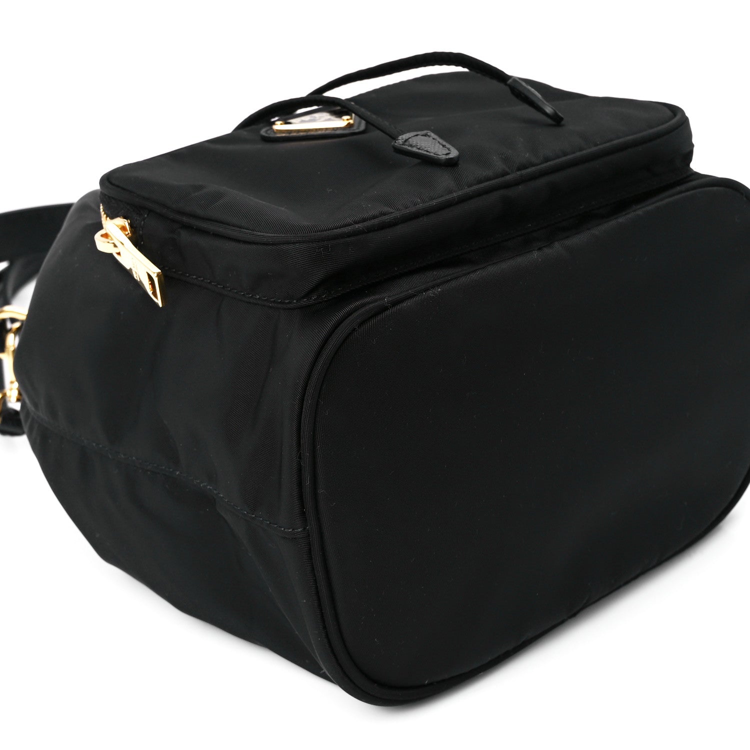 Prada Re-Nylon Duet Drawstring Shoulder Bag Black 13 of 13
