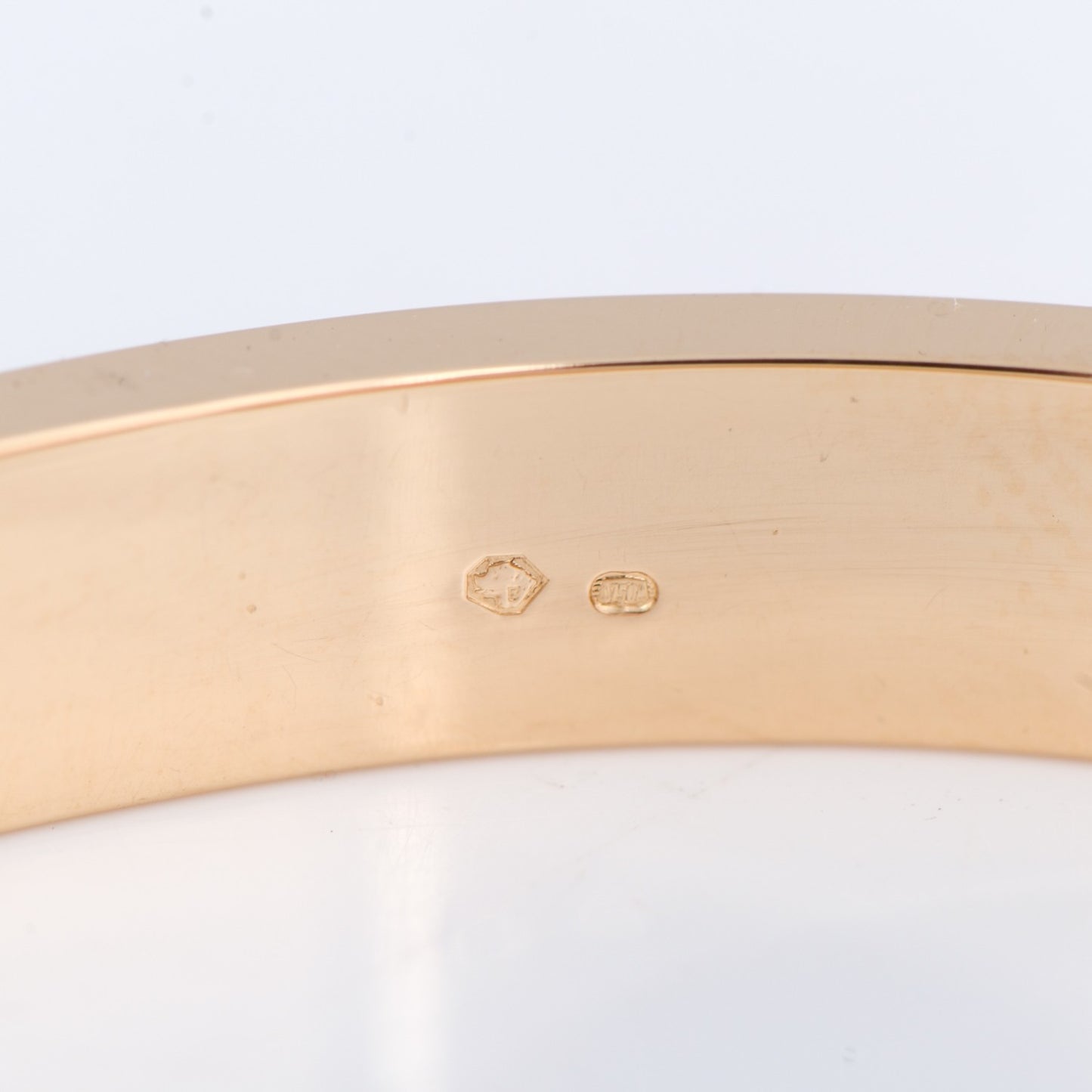 18K Yellow Gold LOVE Bracelet 17