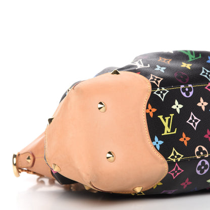 Louis Vuitton Monogram Multicolor Judy GM Black 6 of 10