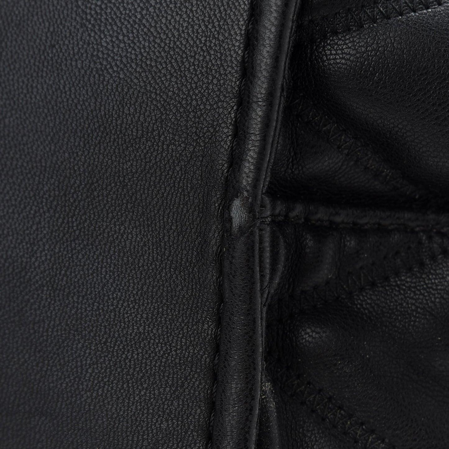 Rubberized Canvas Quilted Duo Backpack Black