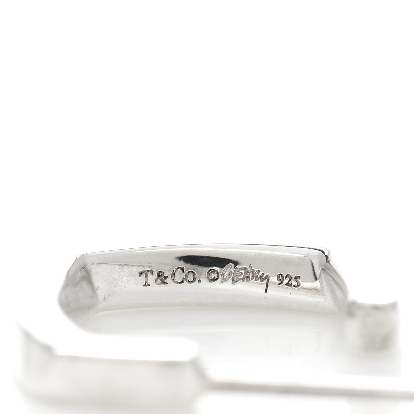 Sterling Silver Small Frank Gehry Torque Square Hoop Earrings