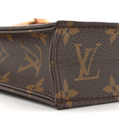 Louis Vuitton Monogram Petit Sac Plat 9 of 10