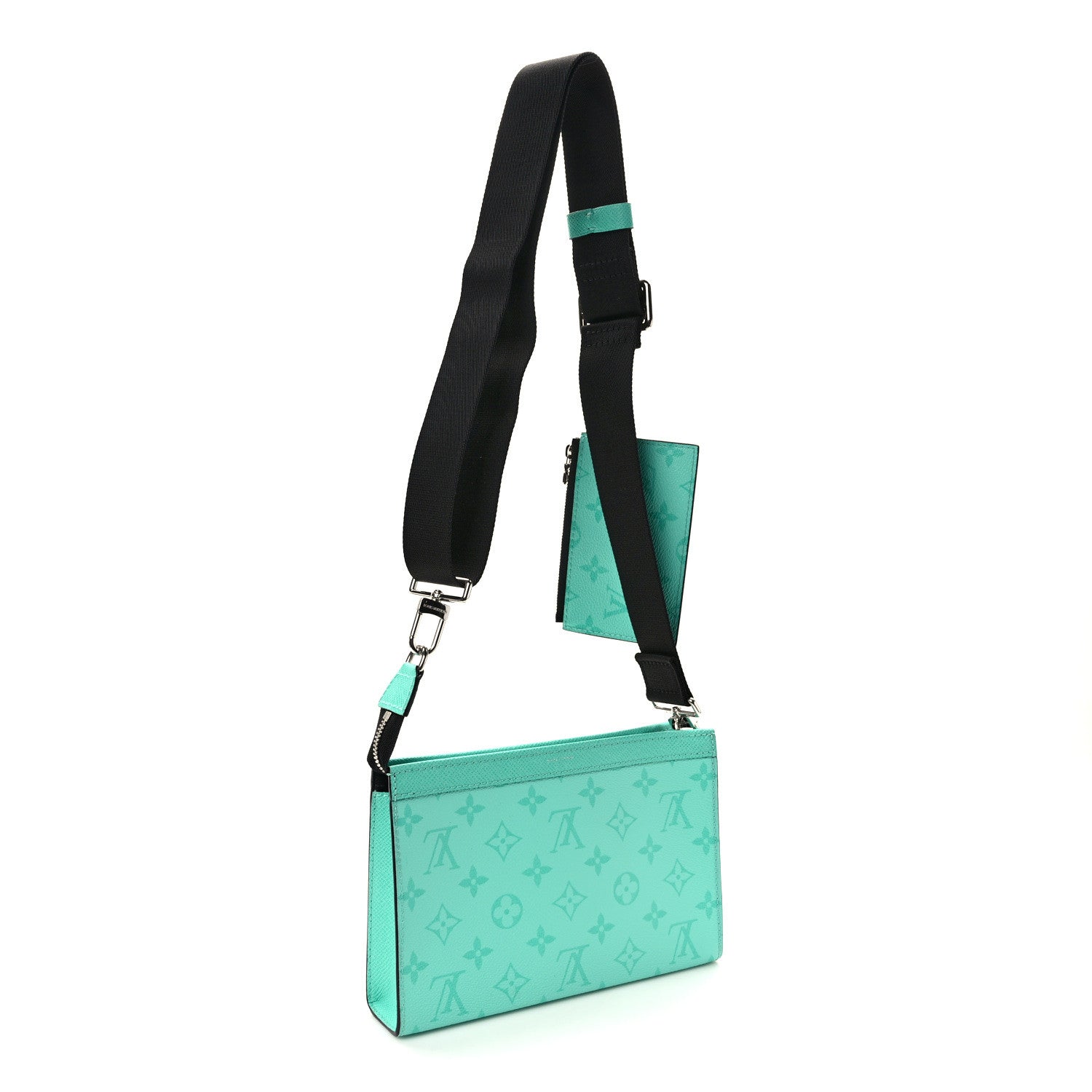 Louis Vuitton Monogram Gaston Wearable Wallet Miami Green 3 of 10