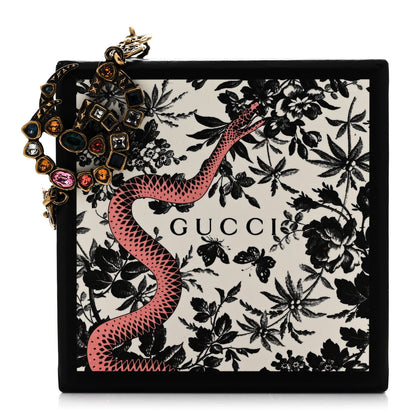 Gucci Oxidized Metal Crystal Double G Bracelet Aged Gold Multicolor 5 of 5