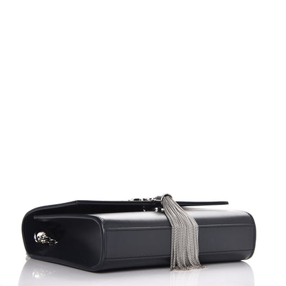 Saint Laurent Calfskin Medium Classic Monogram Kate Tassel Satchel Coal 4 of 6