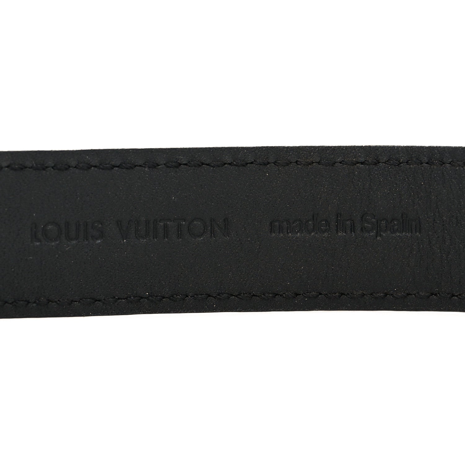 Louis Vuitton Monogram Eclipse LV Slim Bracelet 4 of 8