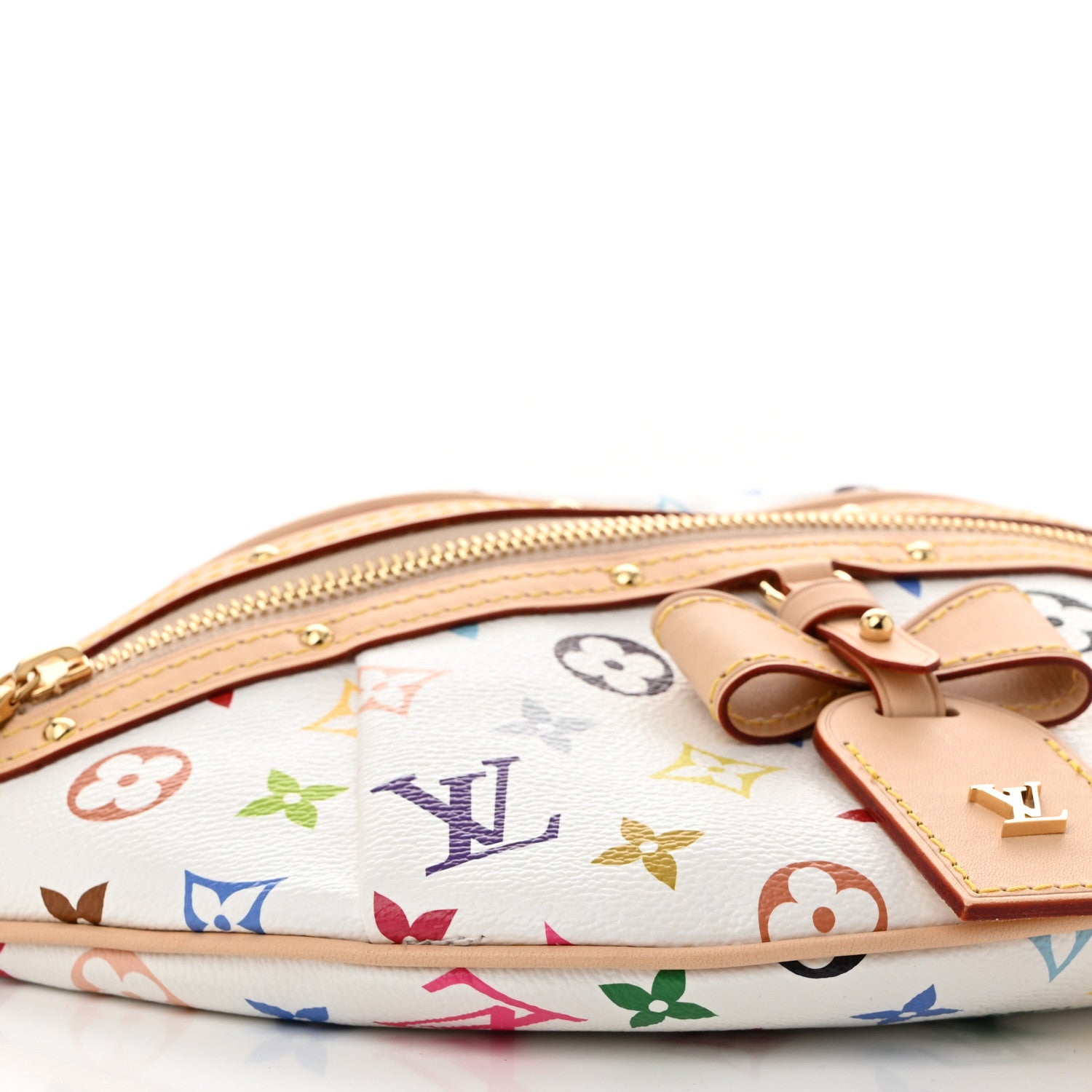 Louis Vuitton LV X TM Monogram Multicolor High Rise Bumbag White 8 of 10