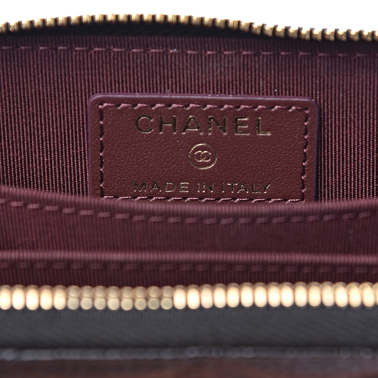 Chanel Caviar Quilted Zip Coin Purse Black 6 of 8