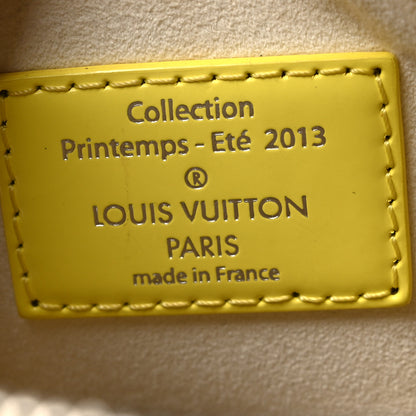 Louis Vuitton Damier Facette Speedy Cube PM Yellow 5 of 11
