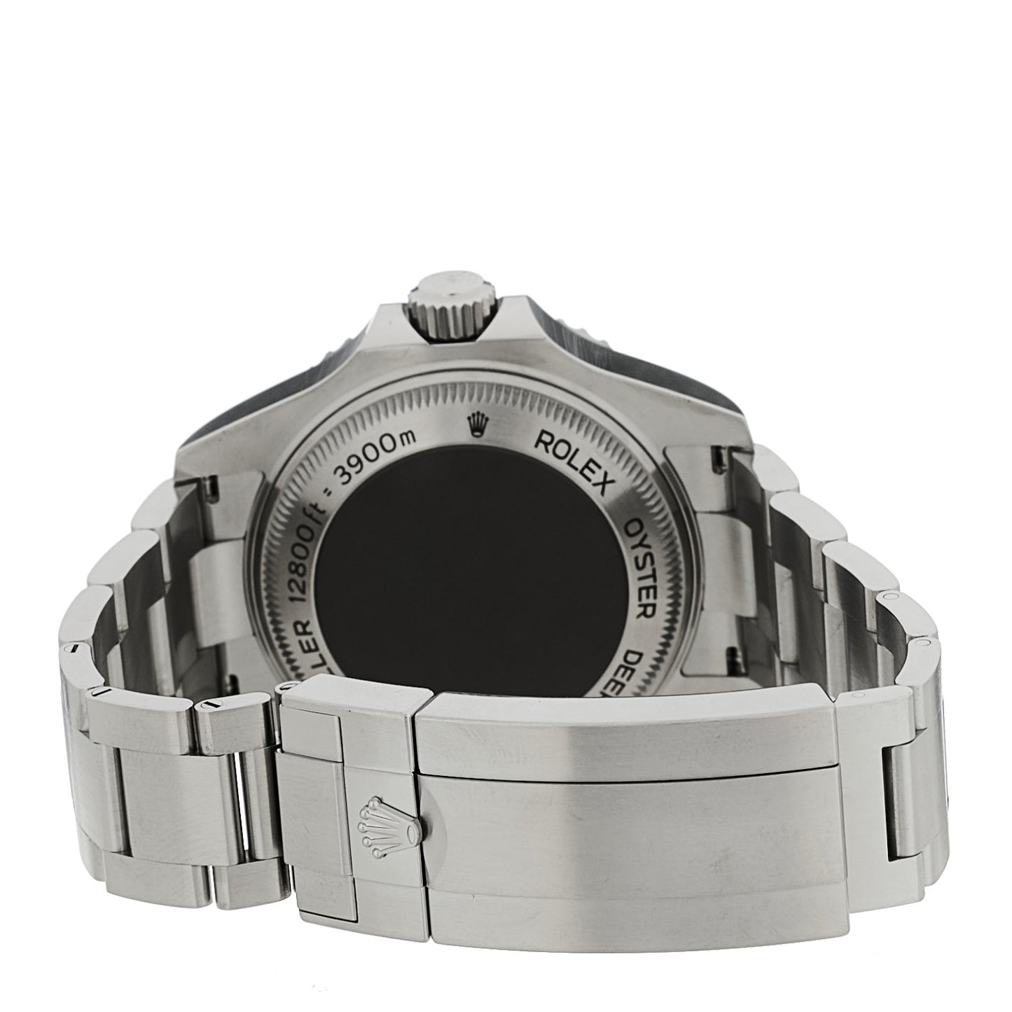 Stainless Steel 44mm Oyster Perpetual Date Sea-Dweller Deepsea Watch 126660 Black