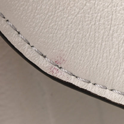 Fendi Nappa FF 1974 Embossed Baguette White 13 of 13