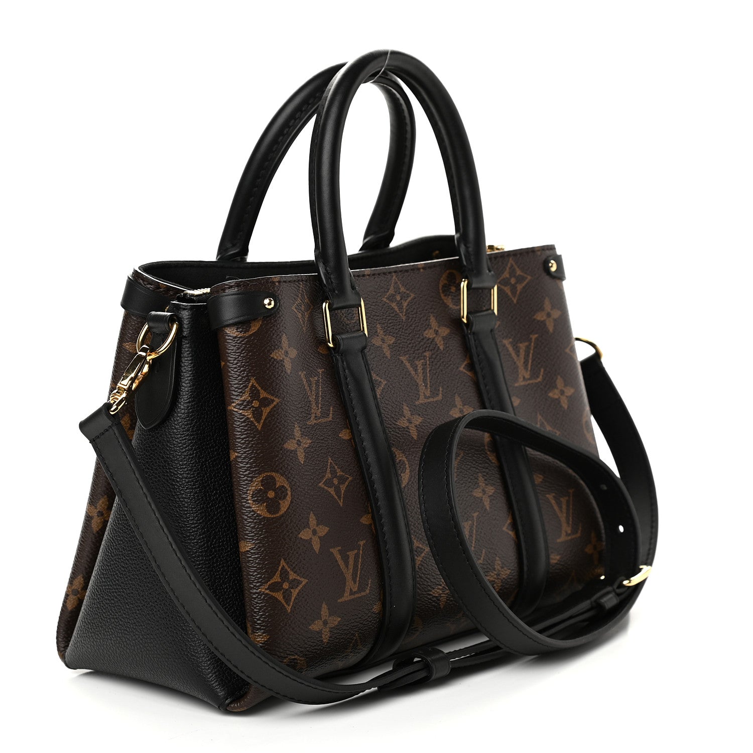 Louis Vuitton Monogram Soufflot BB Black 3 of 11