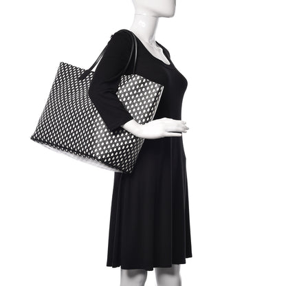 Givenchy Coated Canvas Large Antigona Tote Black White 2 of 17