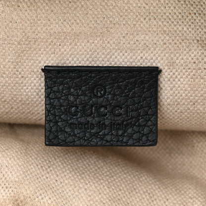 Gucci Grained Calfskin Logo Belt Bag Black 6 of 11