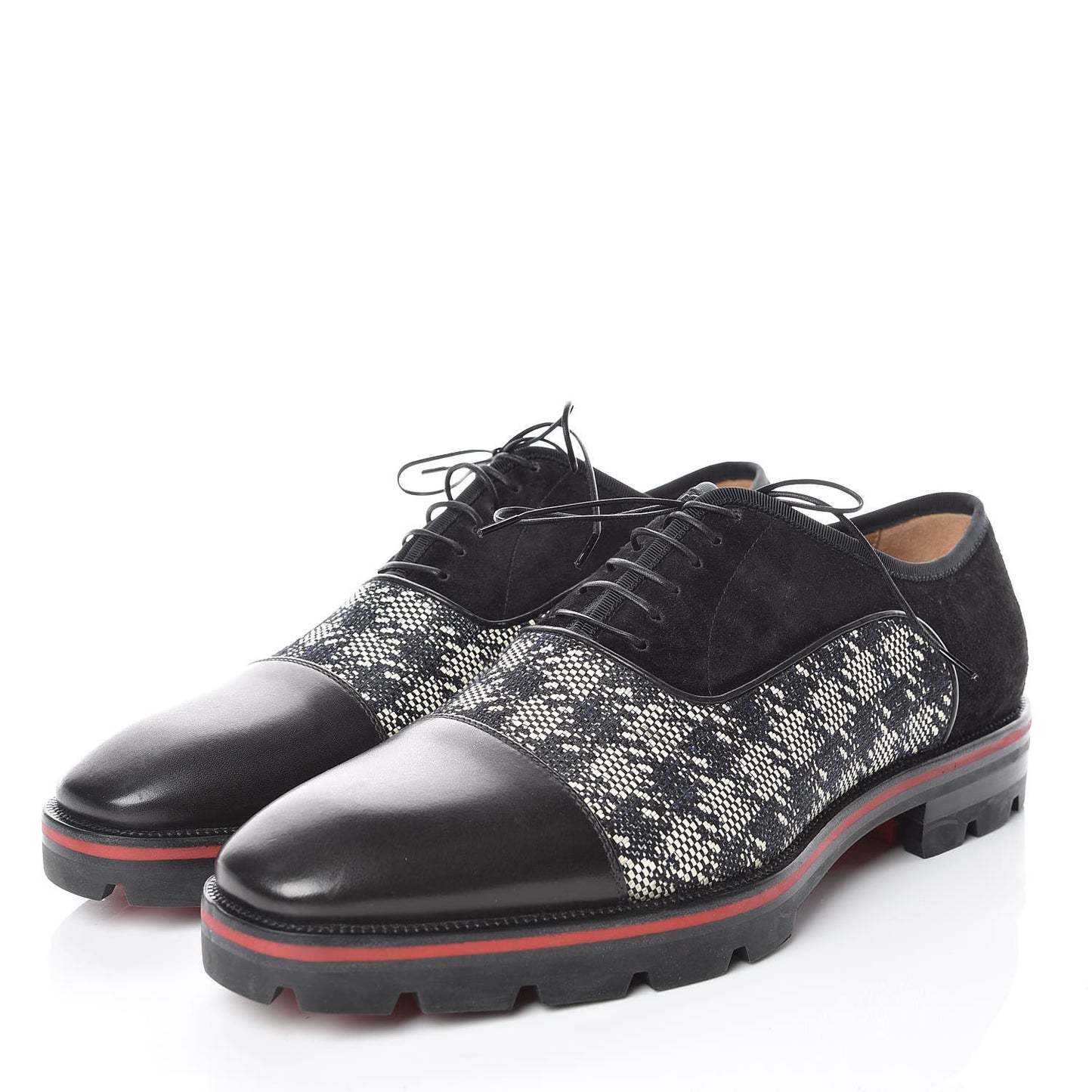 Suede Calfskin Mens Hubertus Orlato Flat 42 Black