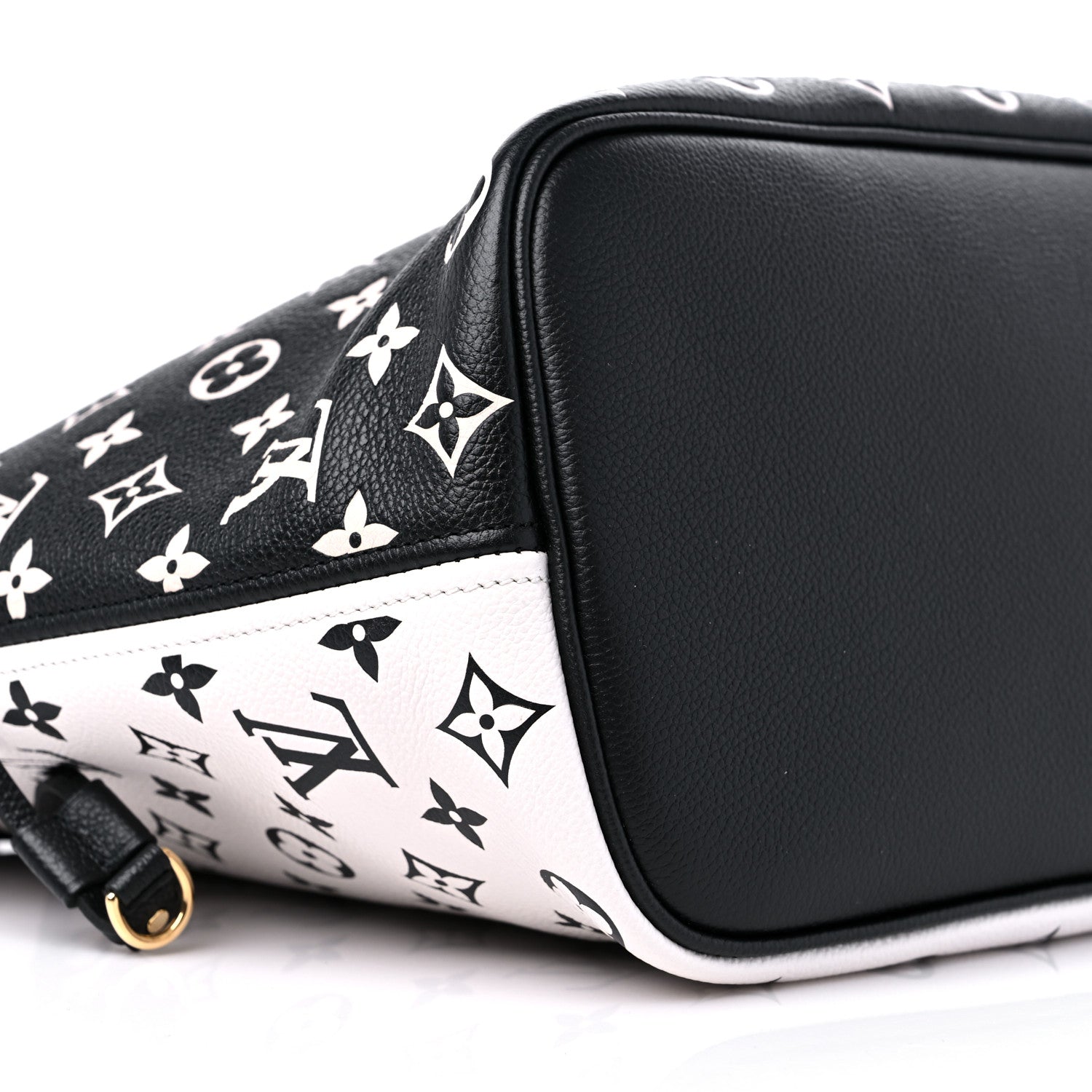 Louis Vuitton Empreinte Spring In The City Neverfull MM Black White Pink 8 of 9