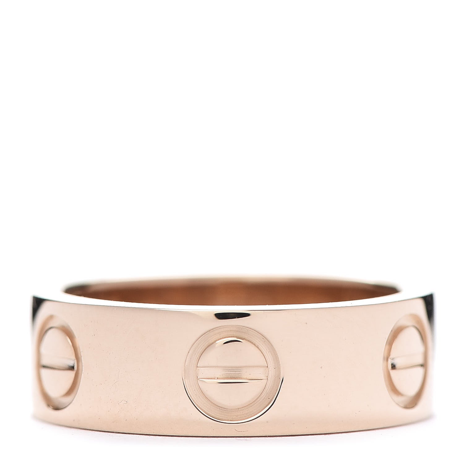 Cartier 18K Pink Gold 5.5mm LOVE Ring 45 3.25 1 of 5