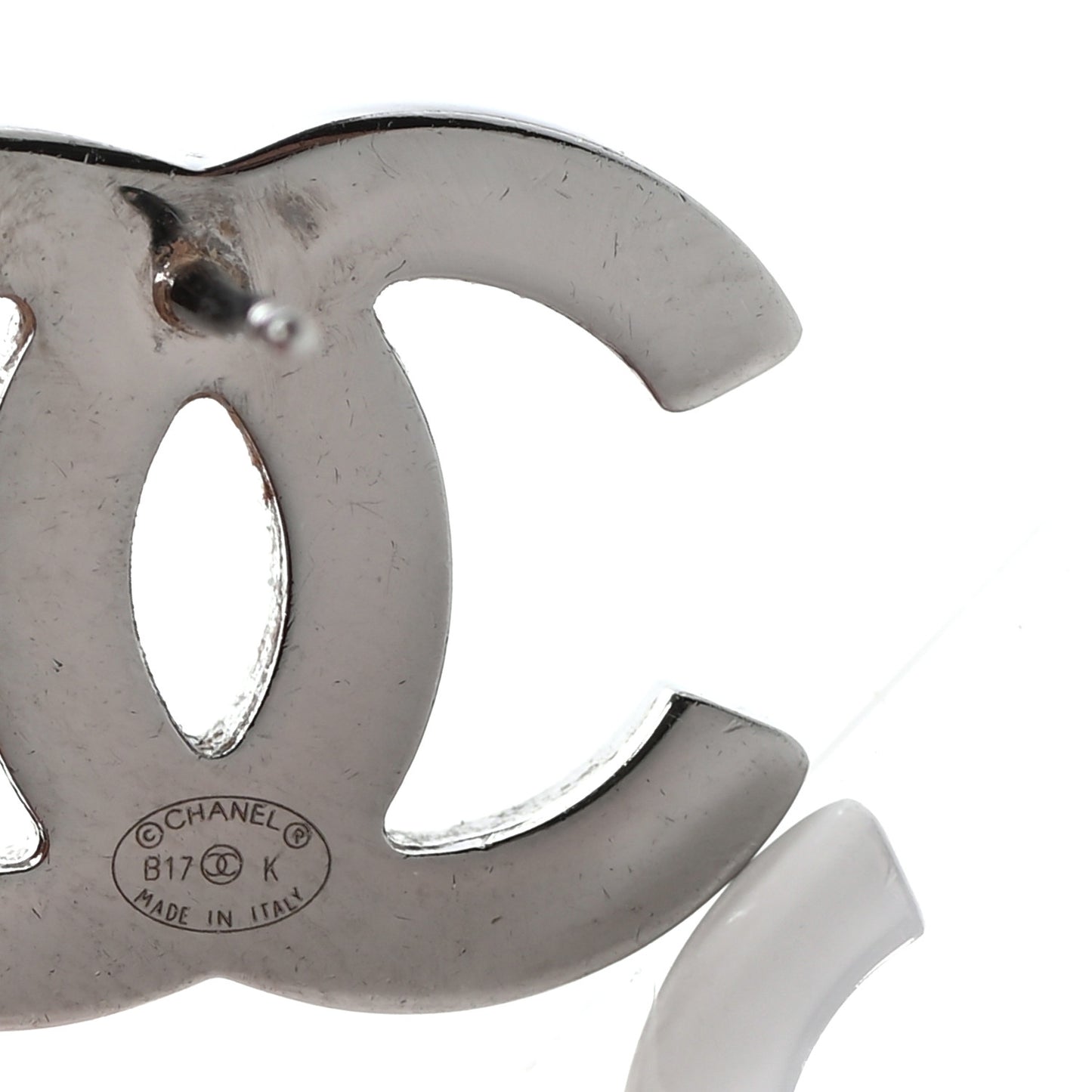 Ruthenium Crystal CC Earrings