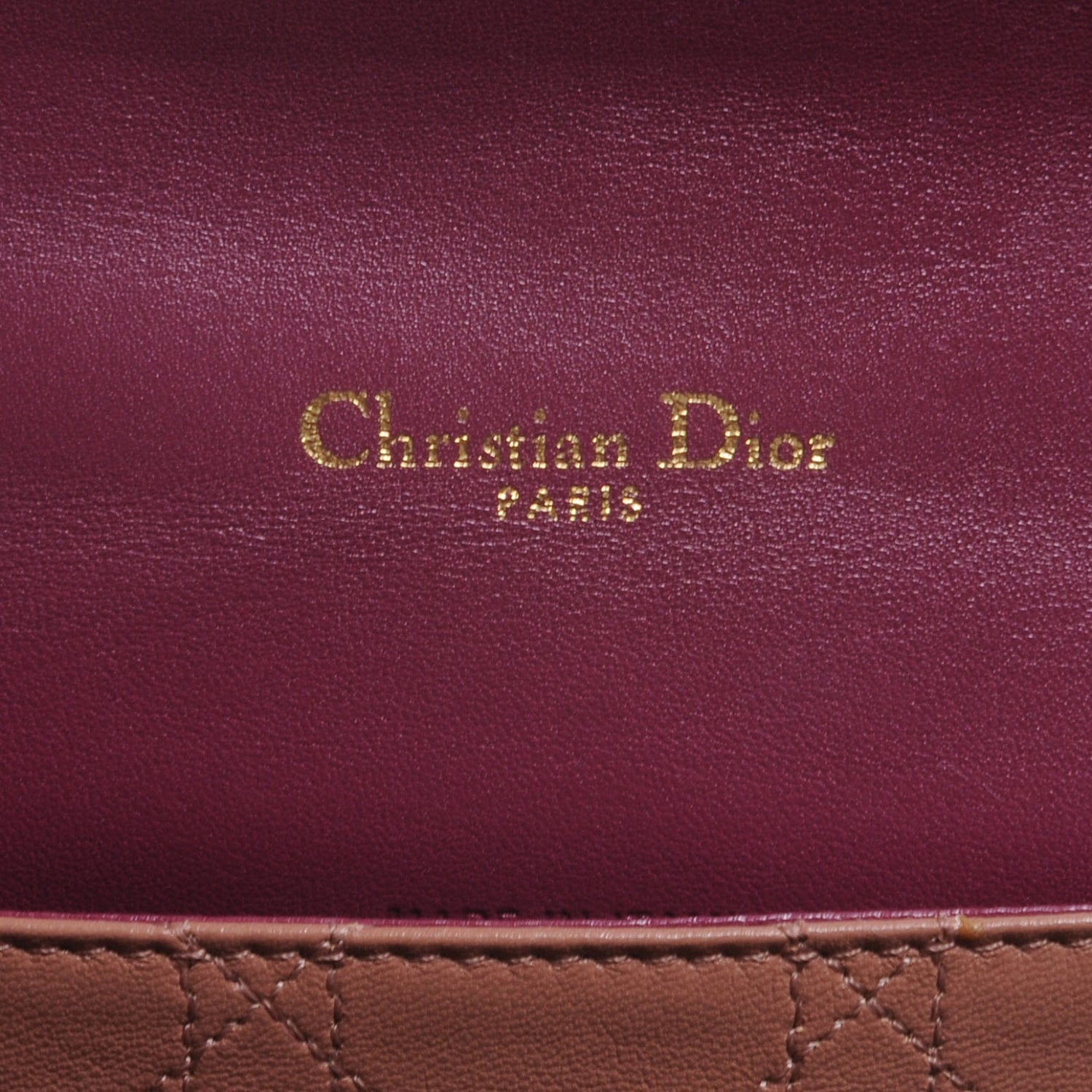 Christian Dior Lambskin Cannage Medium Miss Dior Flap Hortensia 5 of 7