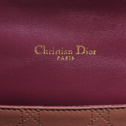 Christian Dior Lambskin Cannage Medium Miss Dior Flap Hortensia 5 of 7