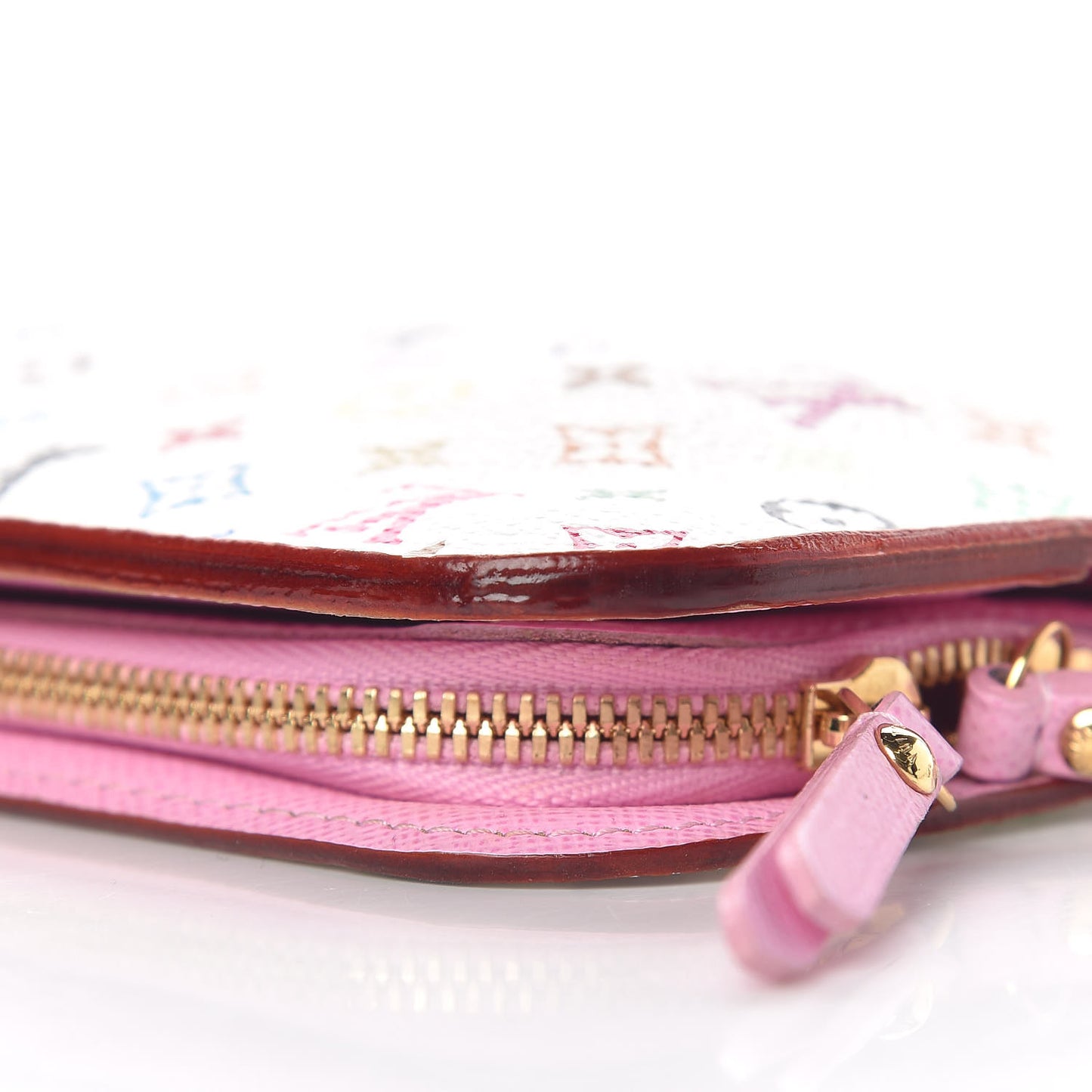 Monogram Multicolor Insolite Wallet White Litchi