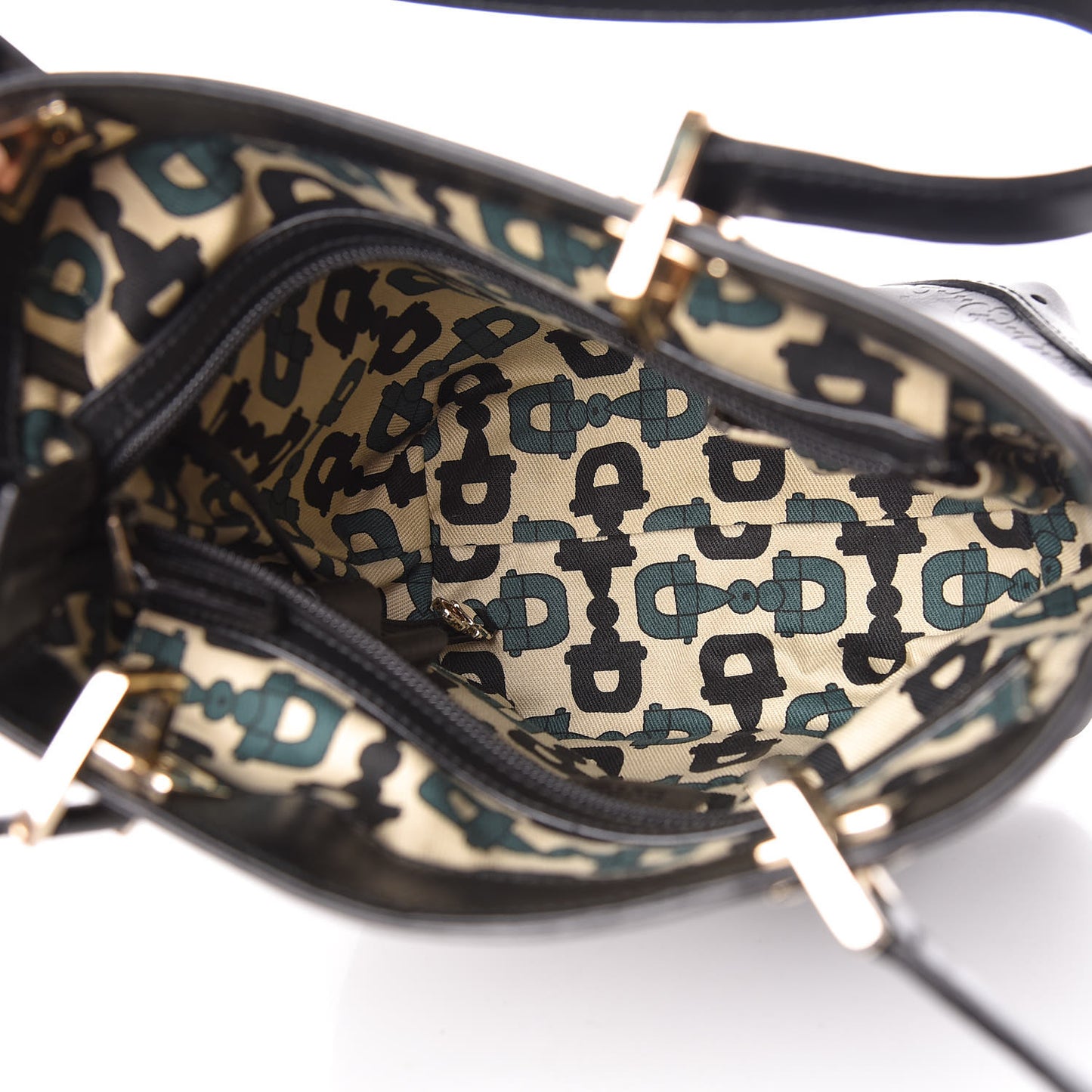 Guccissima Small Punch Tote Black