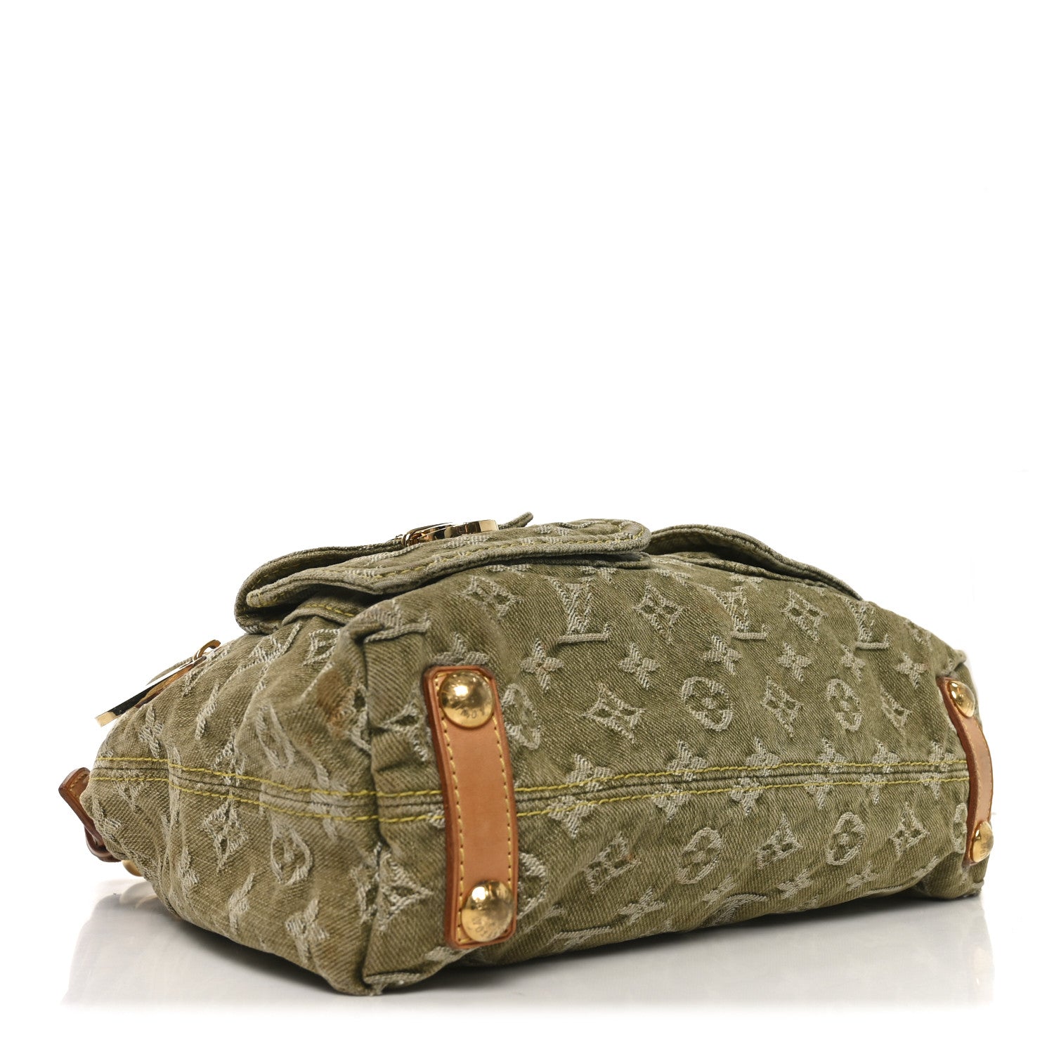 Louis Vuitton Monogram Denim Baggy PM Lichen 4 of 9