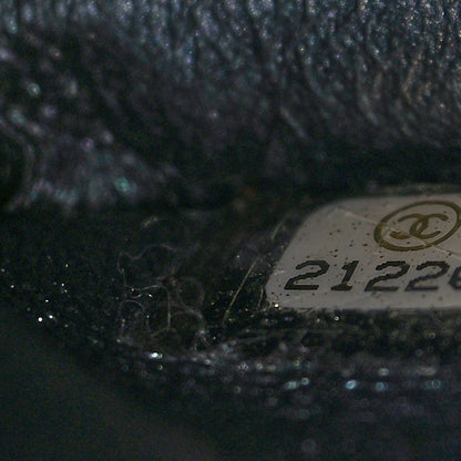Chanel Metallic Calfskin Quilted 2.55 Reissue 227 Flap Charcoal 7 of 9