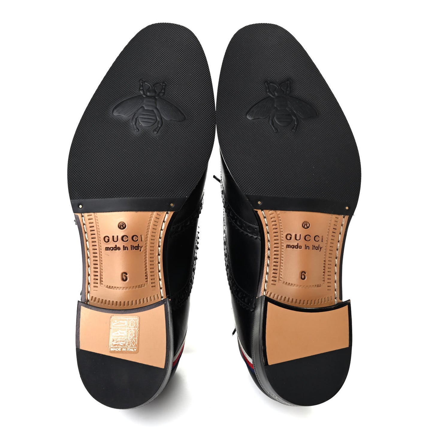 Calfskin Miro Soft Web Mens Spirit Wingtip Oxfords 6 Black