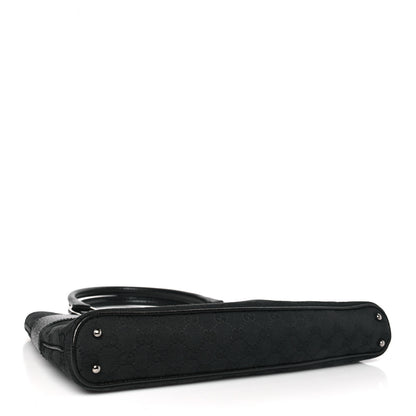 Gucci Monogram Shoulder Bag Black 6 of 10