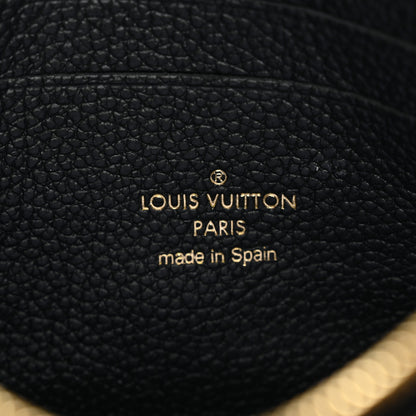 Louis Vuitton Empreinte Double Zip Pochette Black 7 of 10