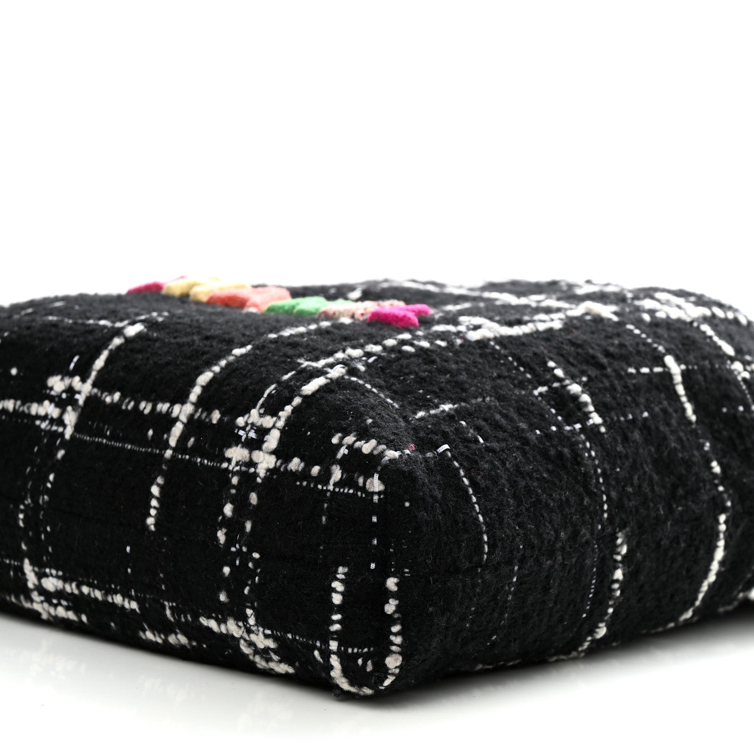Chanel Wool Tweed Quilted Chanel 22 Black Multicolor 11 of 11