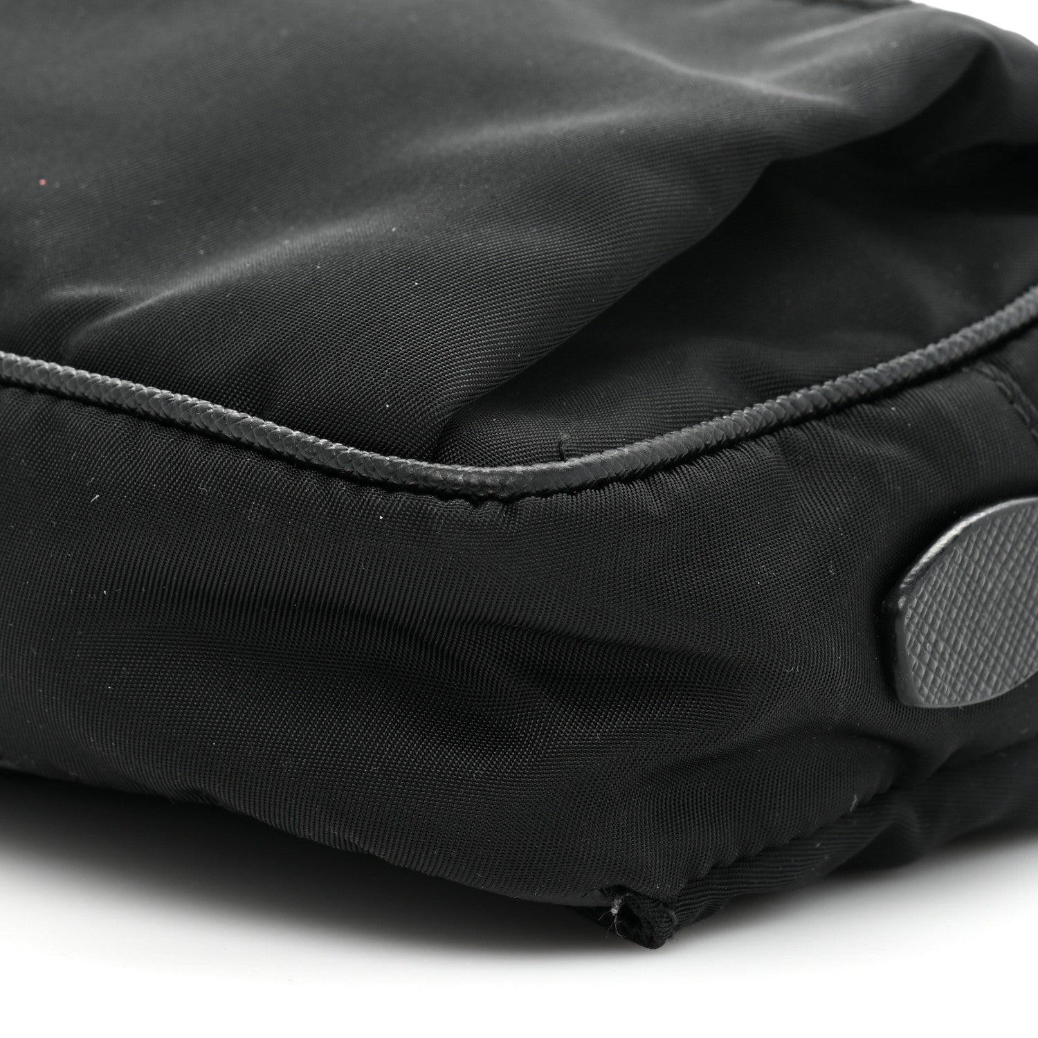 Prada Re-Nylon Saffiano Belt Bag L Black 8 of 11