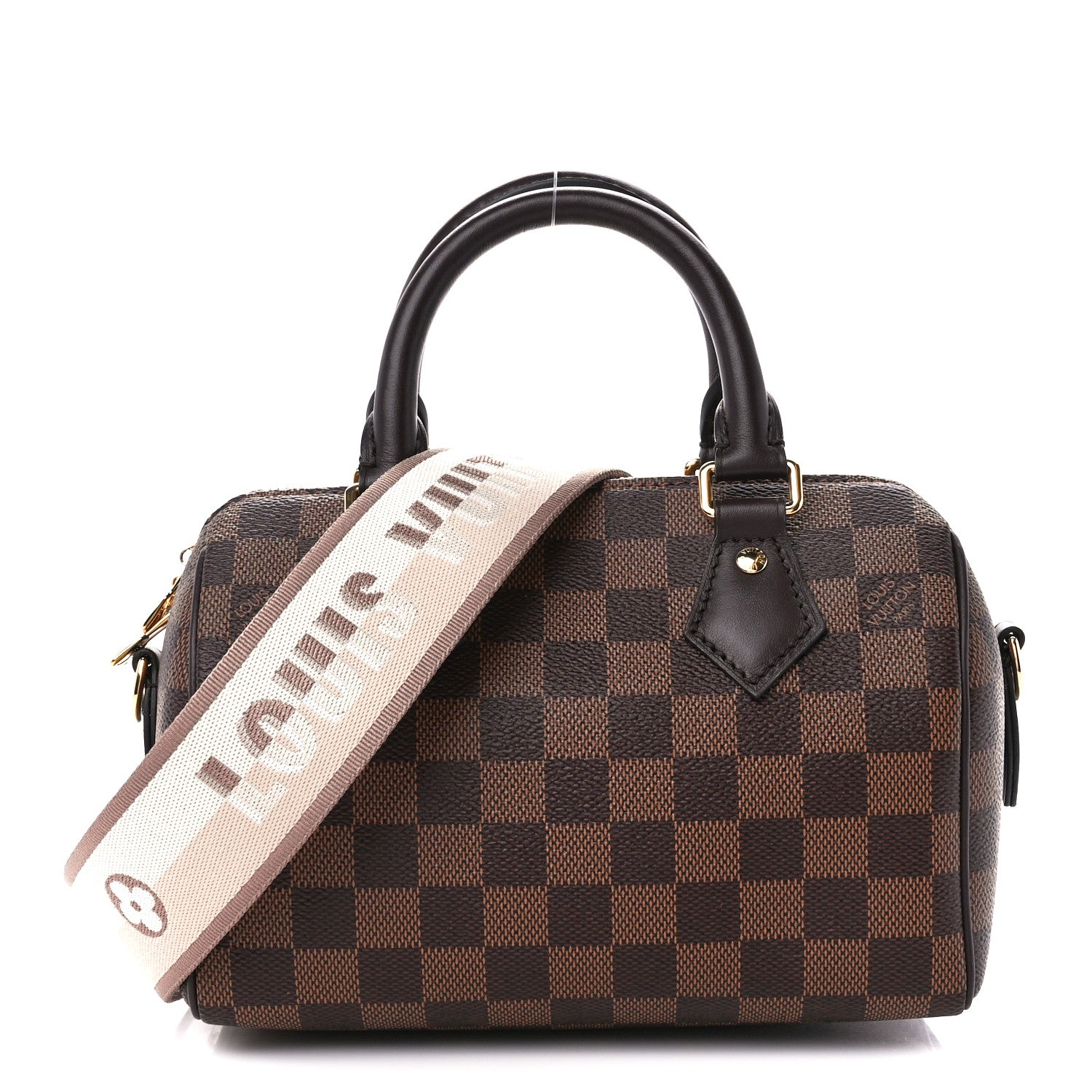 Louis Vuitton Damier Ebene Speedy Bandouliere 20 1 of 11