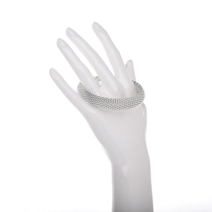 Tiffany Sterling Silver Somerset Mesh Bracelet 2 of 4