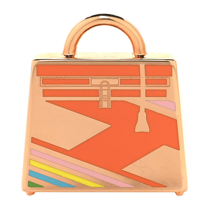 Hermes Metal Lacquer Laque H Vibration Kelly Curiosite Charm Acidule 1 of 3
